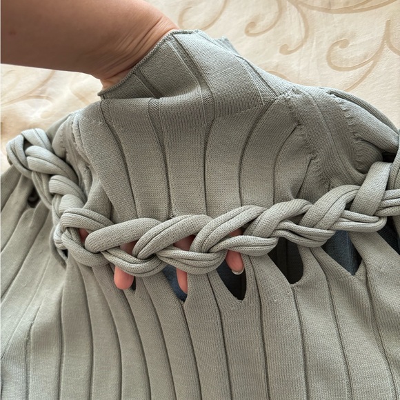 Dion Lee gray sleeve dress - Picture 5 of 9